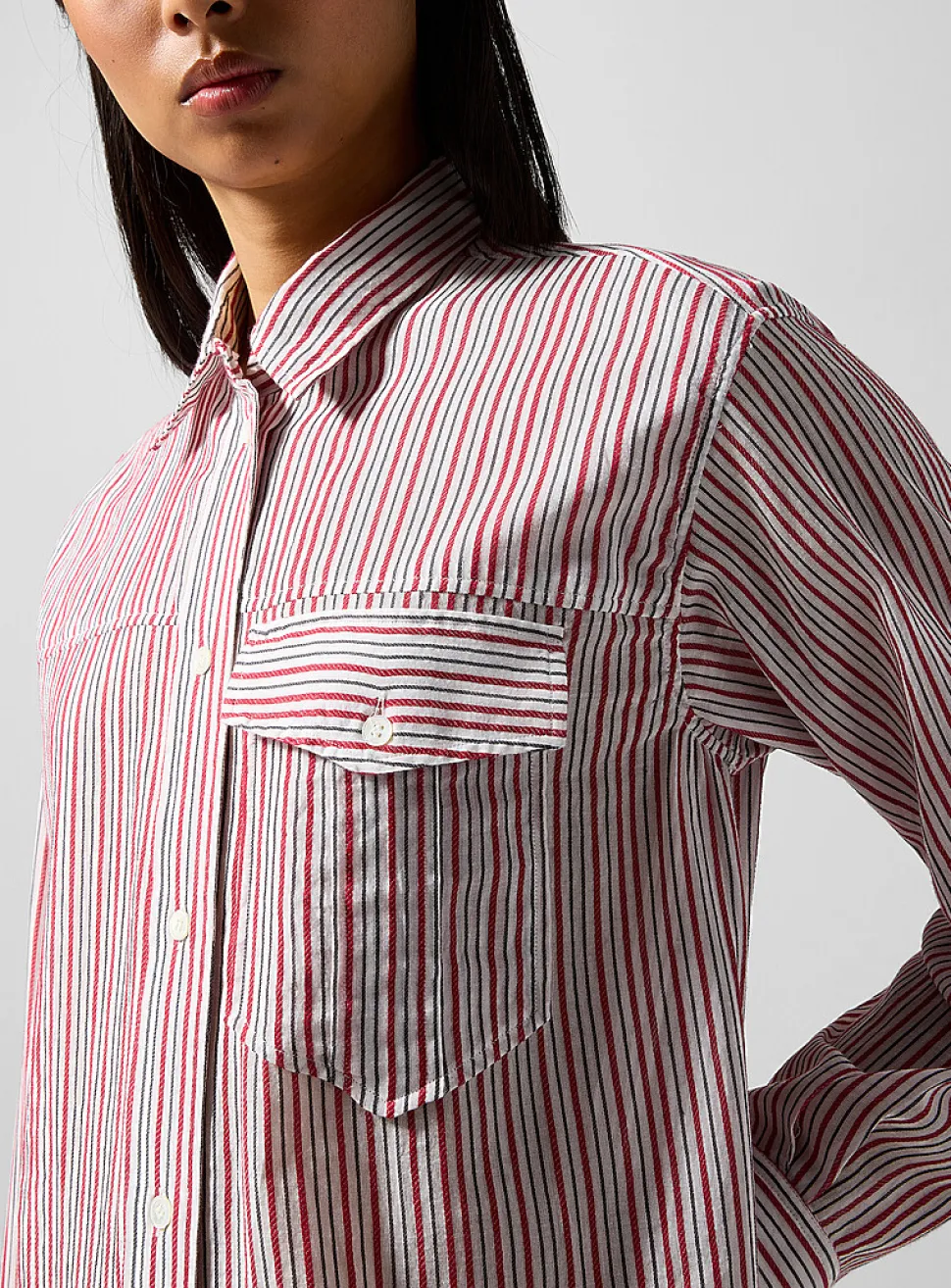 Loriane cotton voile tunic