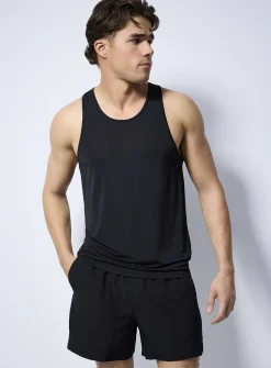 Low armhole micro-perforated tank