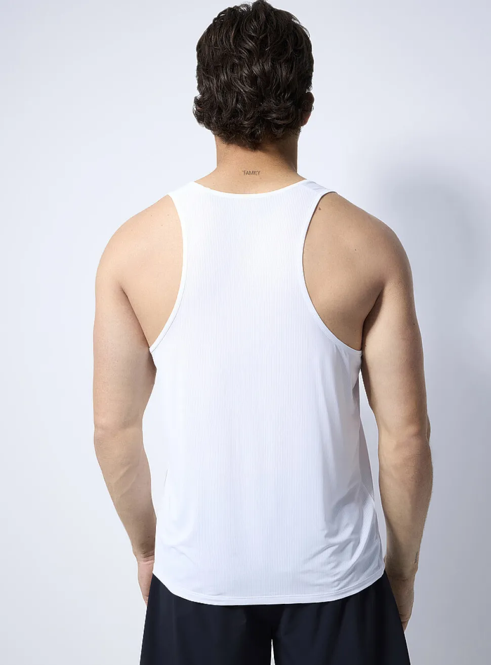 Low armhole micro-perforated tank