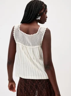Lucky crocheted cami