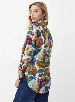 Lush bloom loose shirt