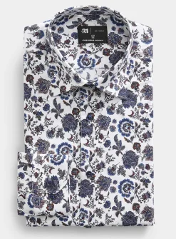 Lush garden textured shirt