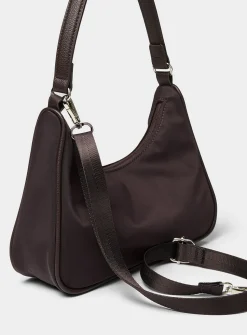 Luxurious fabric shoulder bag