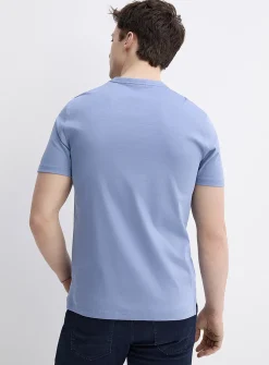 Luxurious Pima cotton V-neck T-shirt