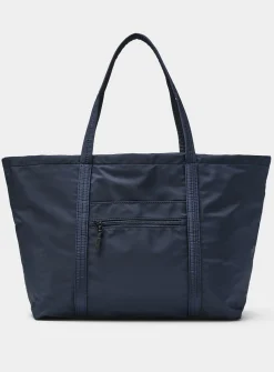Luxury fabric weekender bag