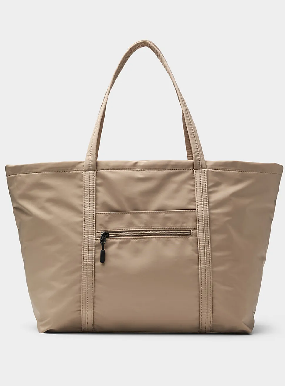 Luxury fabric weekender bag