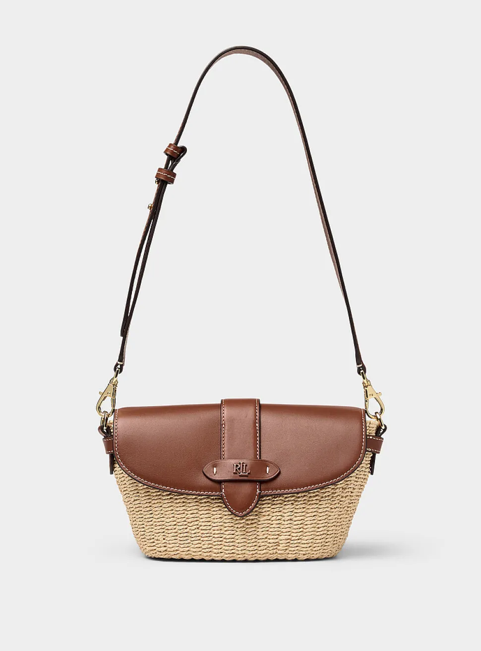 Lynden basketweave small shoulder bag