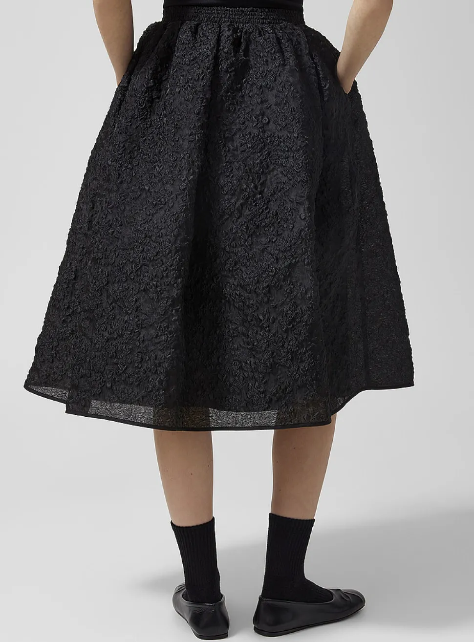 Mala textured skirt
