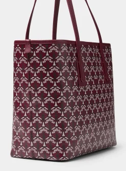 Malborough Iphis burgundy tote bag