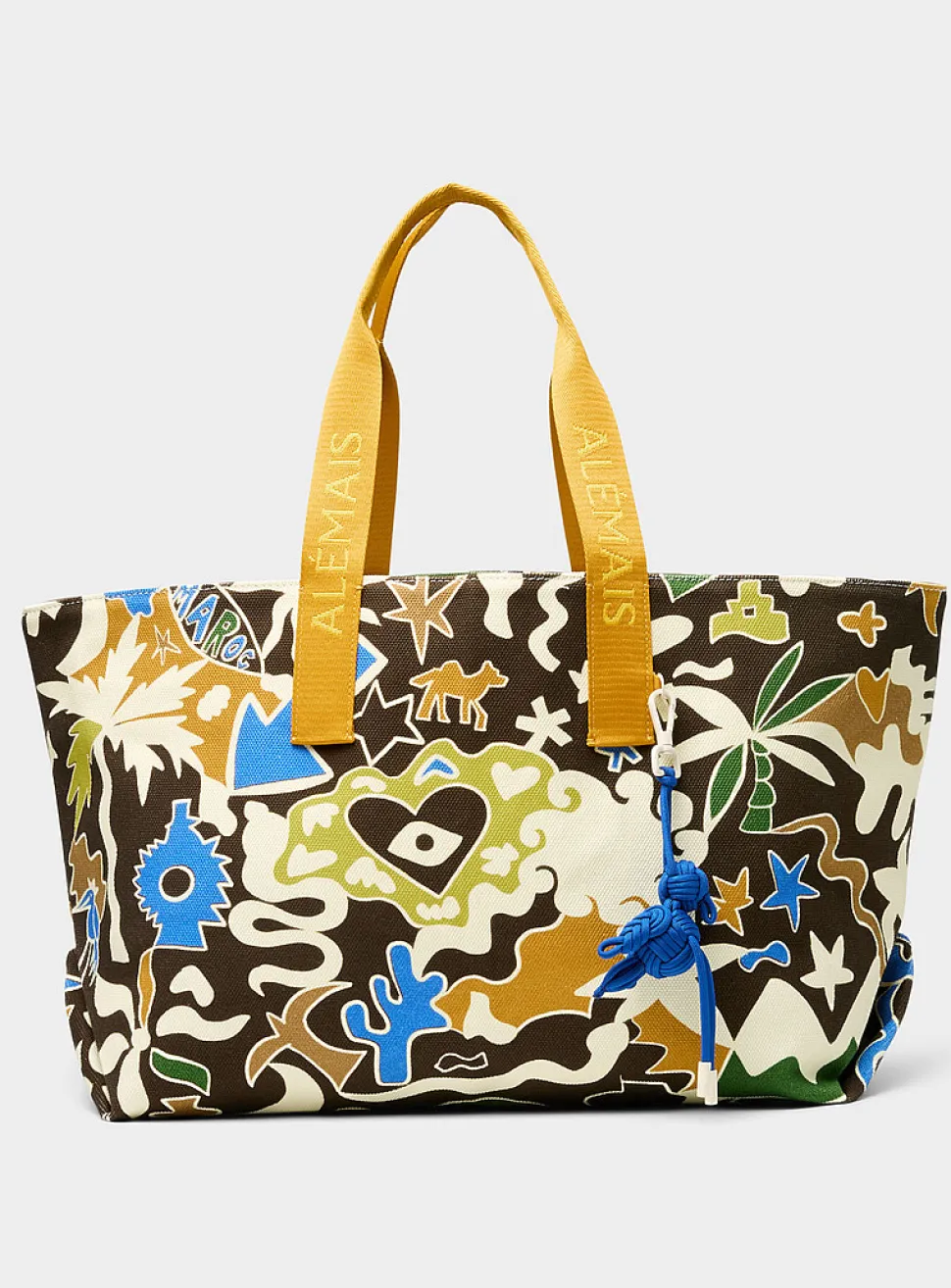 Maroc warm canvas XL tote bag
