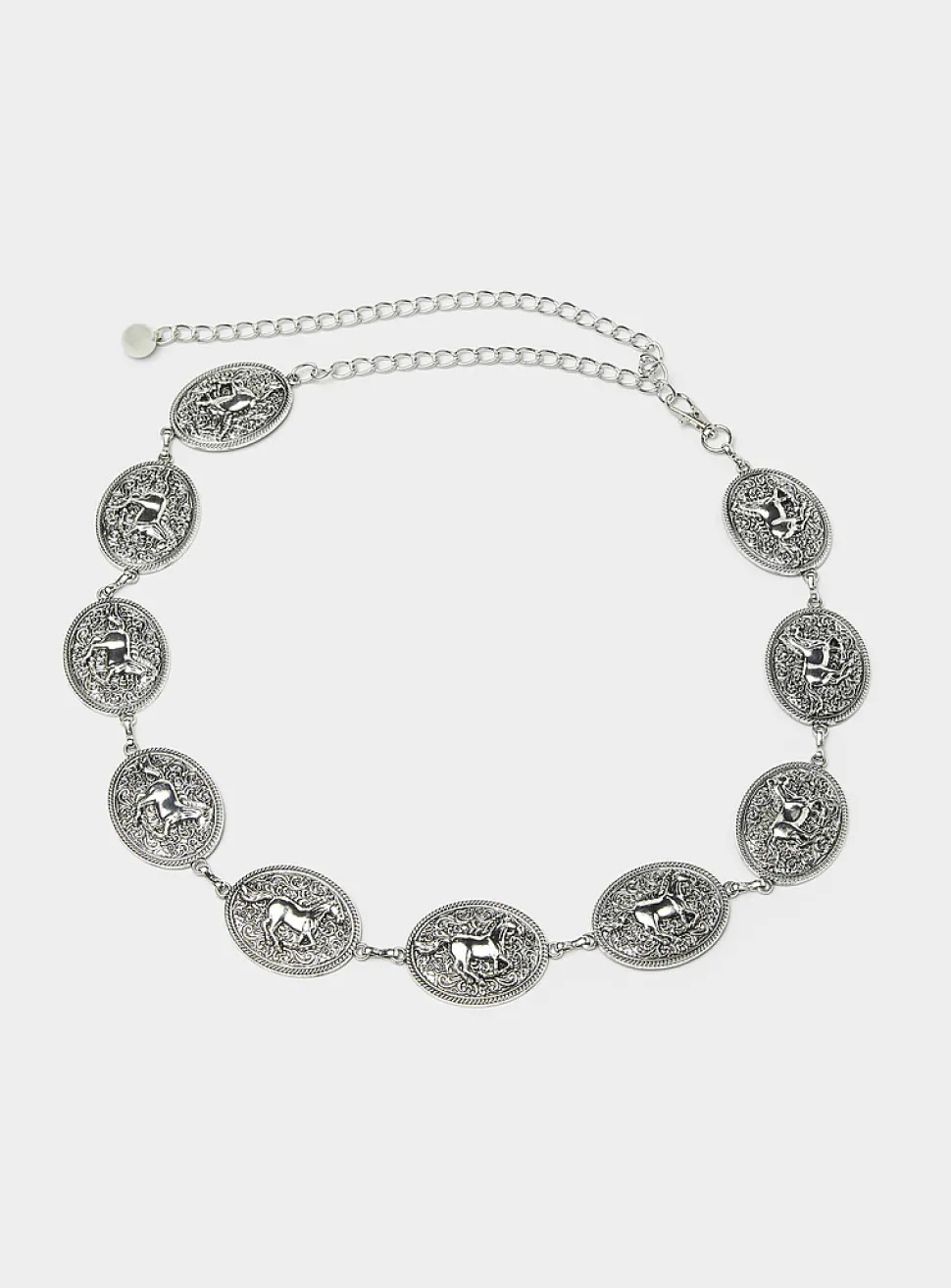 Medallion and horse belt
