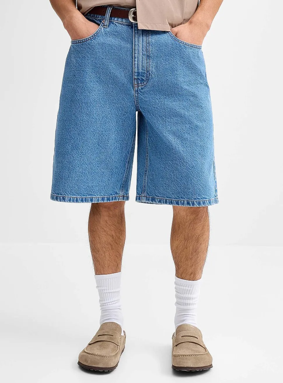 Medium-blue jort