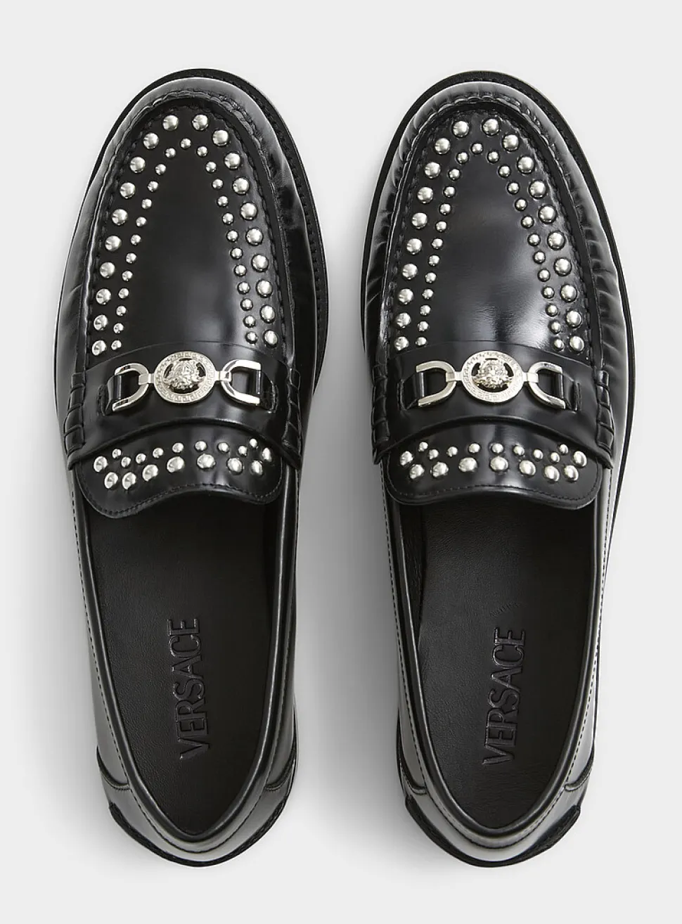 Medusa '95 studded loafers