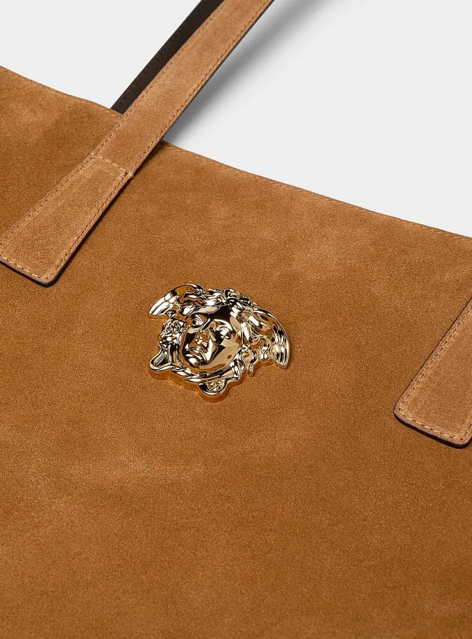 Medusa suede tote bag