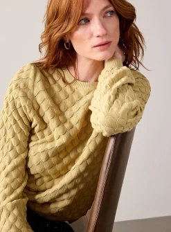 Mermaid-scale sweater
