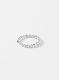 Metallic bead ring