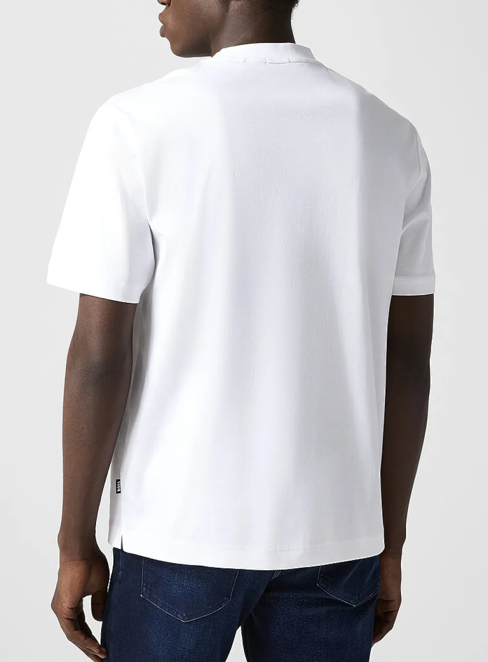 Metallic monogram cotton T-shirt