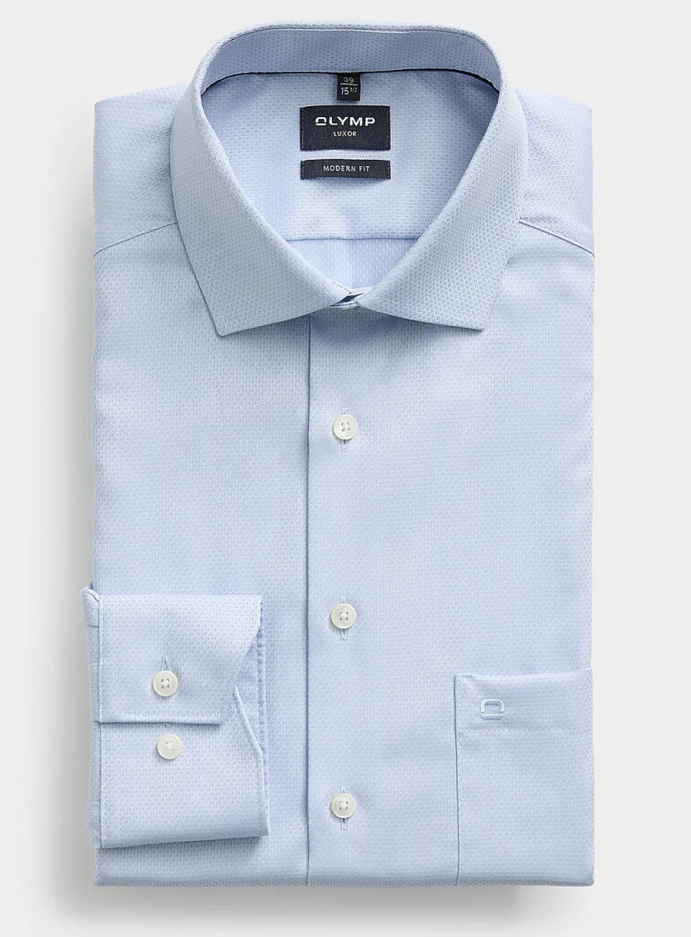 Micro-diamond jacquard shirt