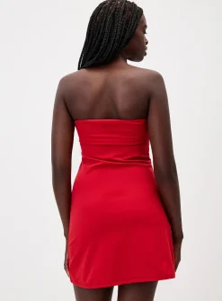 Microfibre tube minidress