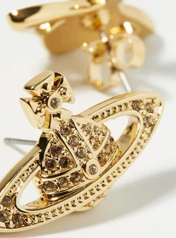 Mini bas relief earrings
