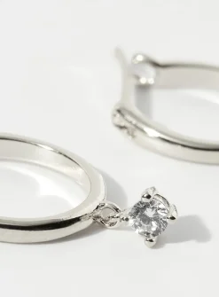 Mini crystal earrings