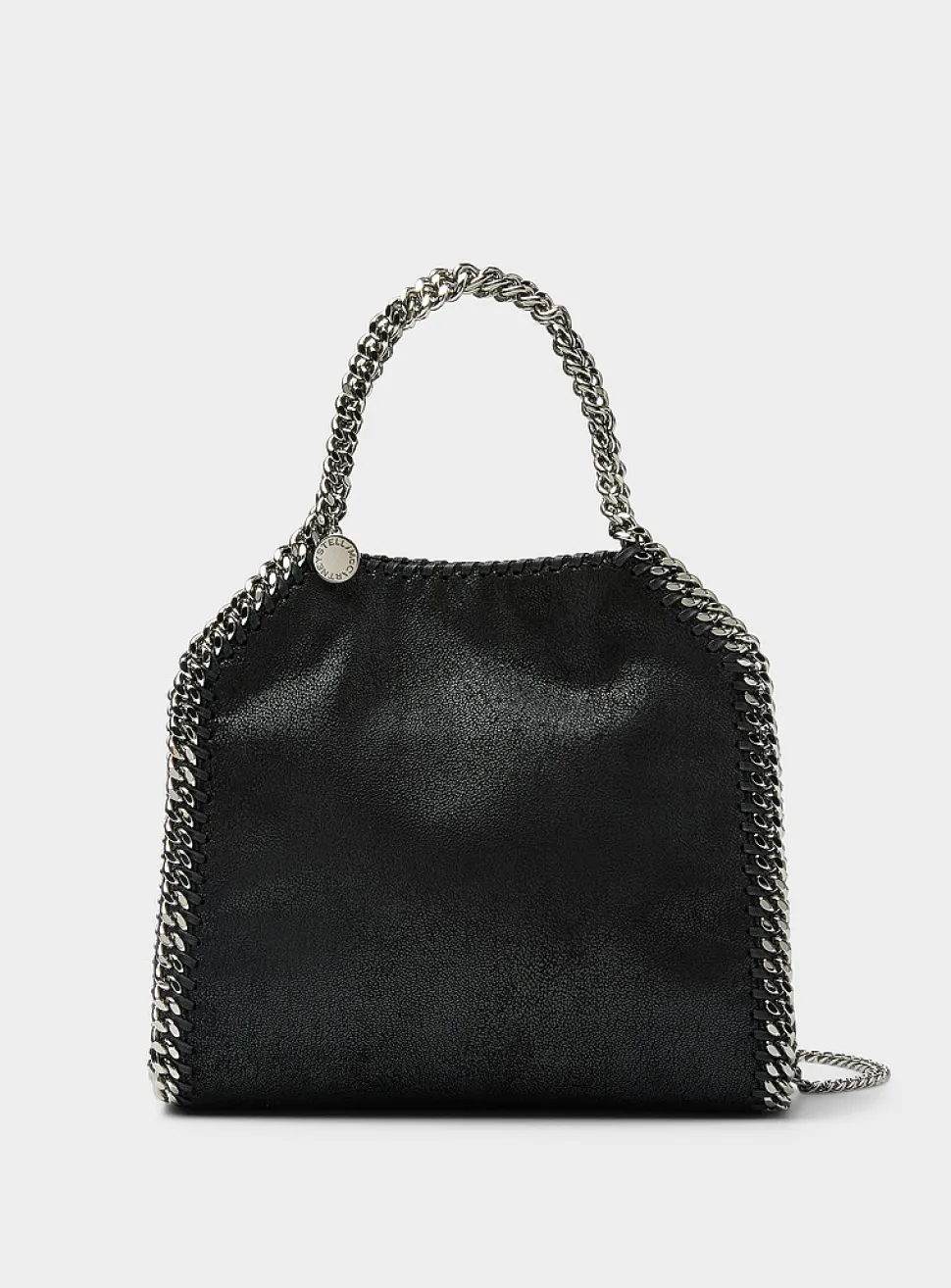 Mini Falabella faux-leather chain handbag