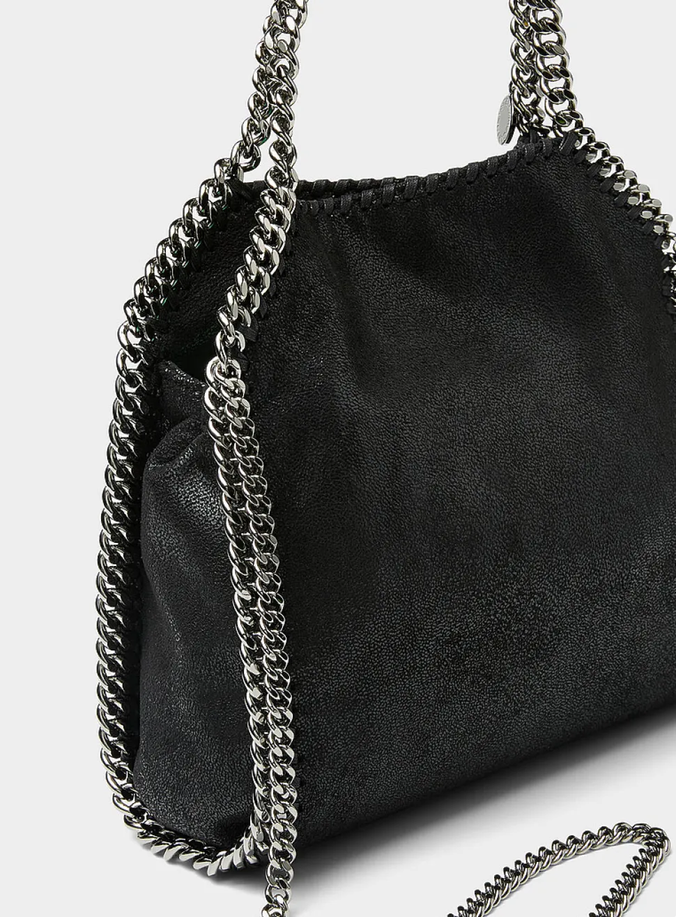 Mini Falabella faux-leather chain handbag
