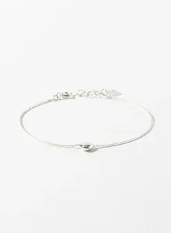 Mini-heart silver bracelet