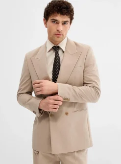 Minimalist double-breasted blazer