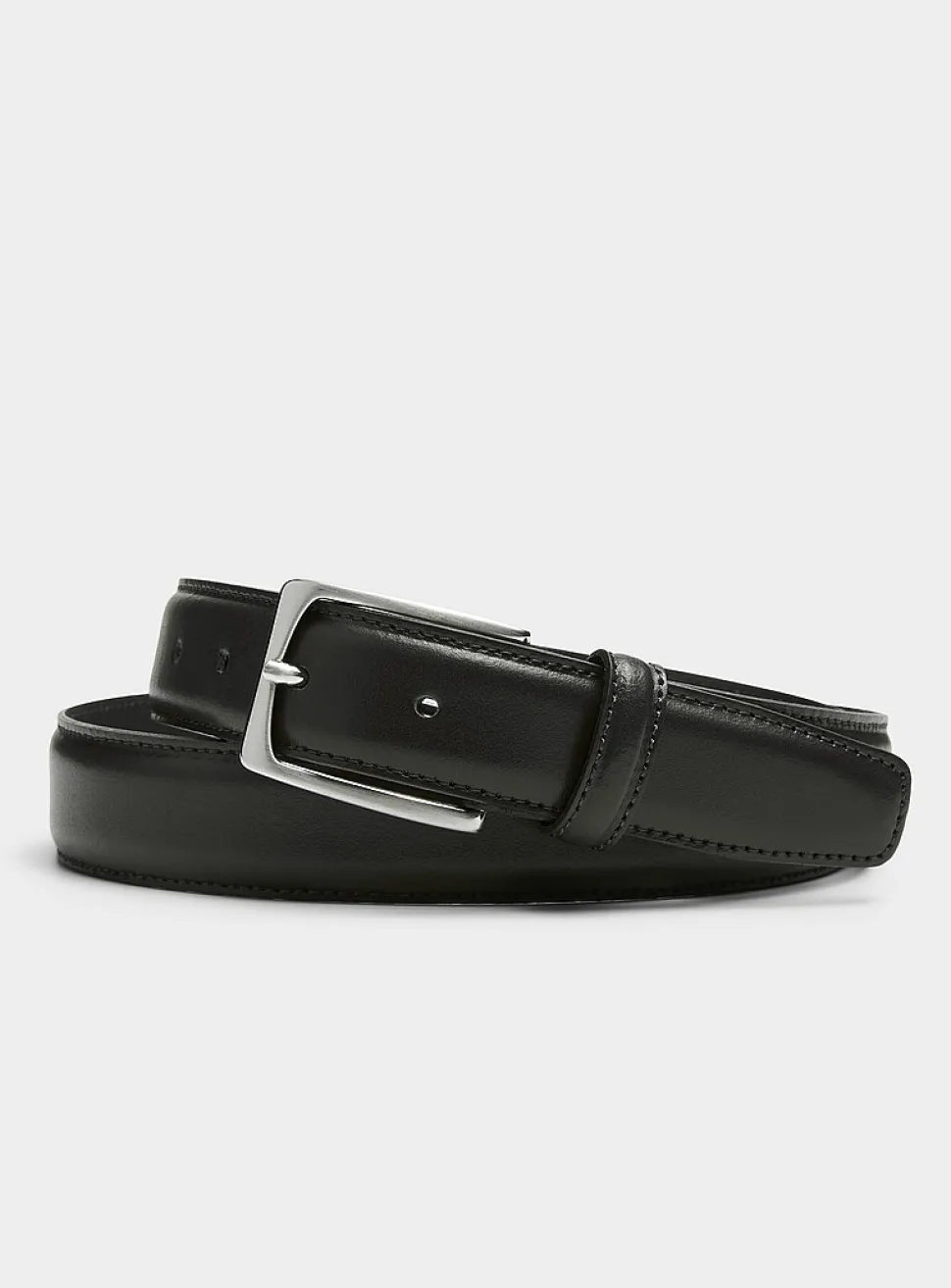 Minimalist Italian leather belt