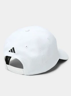 Minimalist logo semi-structured cap