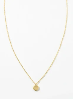 Minimalist pendant necklace