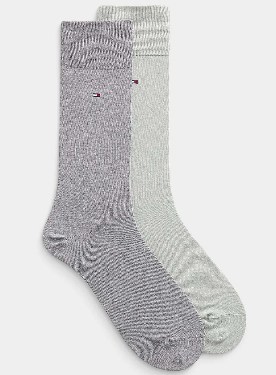Minimalist solid dress socks