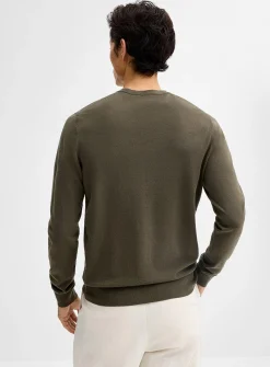 Minimalist V-neck sweater