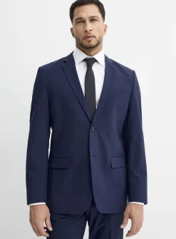 Minimalist wool-blend jacket