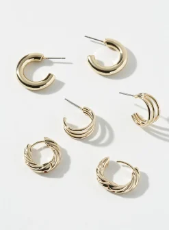 Mixed metallic hoops