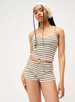 Mixed stripes micro-short