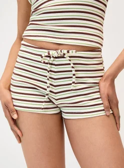 Mixed stripes micro-short
