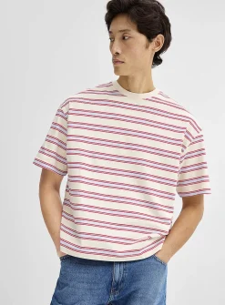 Mixed stripe T-shirt