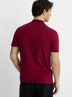 Mock-neck T-shirt