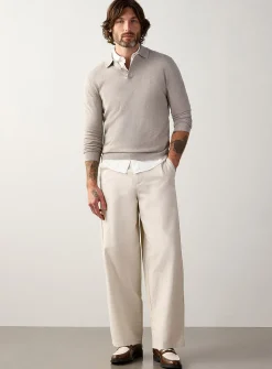 Modal knit polo