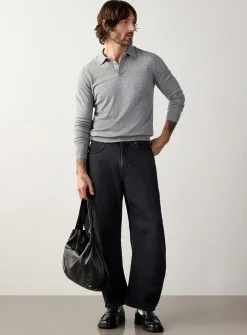 Modal knit polo