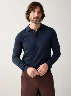 Modal knit polo