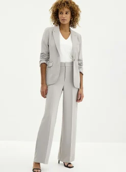 Moderne textured crepe pant