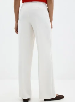 Moderne textured crepe pant