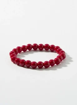 Monochrome bead bracelet