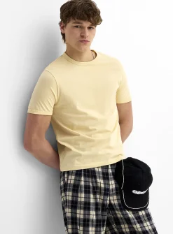Monochrome ringer T-shirt