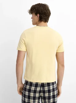 Monochrome ringer T-shirt