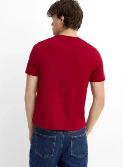 Monochrome ringer T-shirt