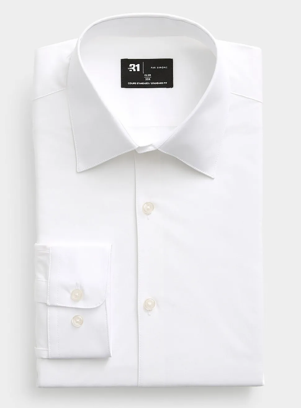 Monochrome stretch shirt